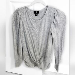 Gray Long Sleeve Sweater Size XS